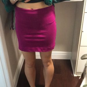 Magenta Skirt